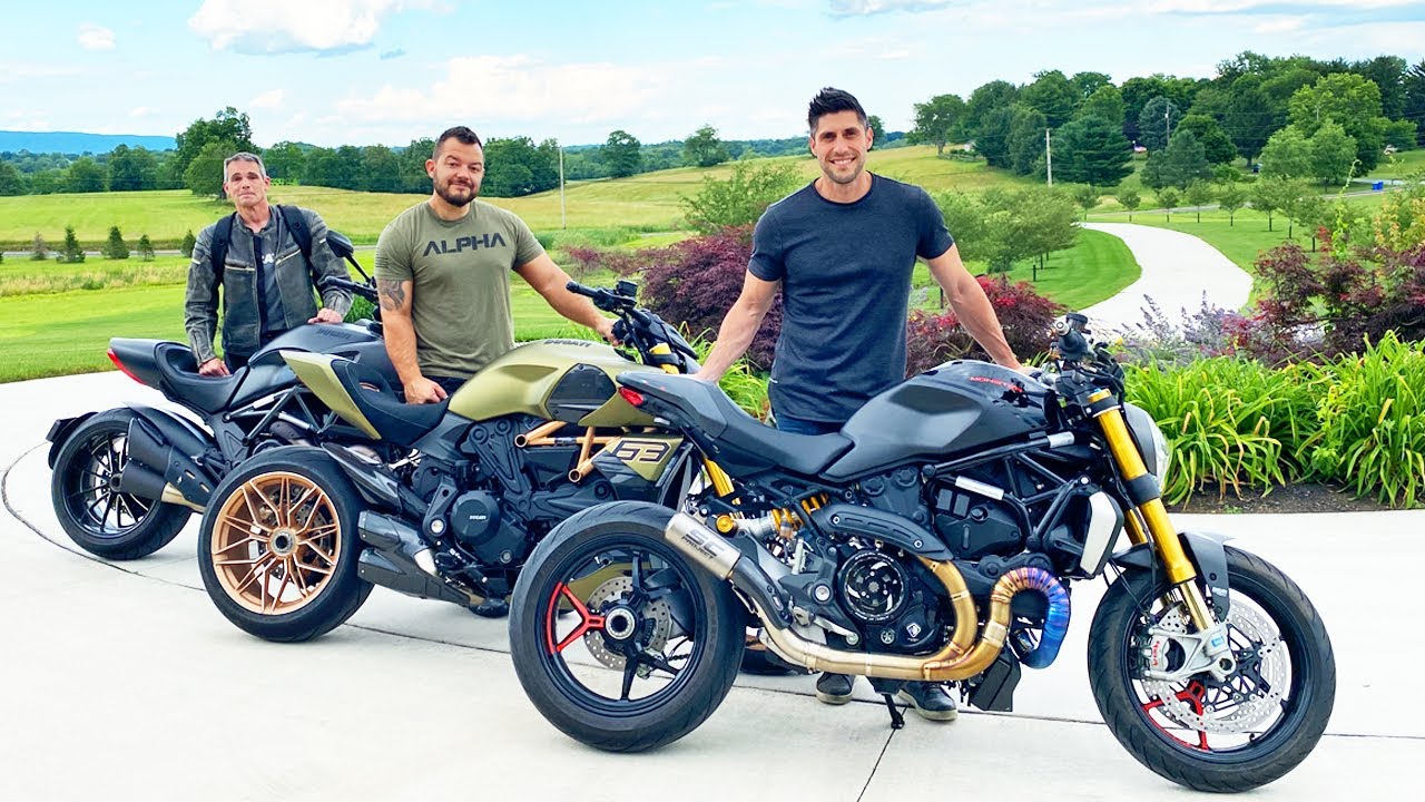 First Ride on Our Monster 1200 with SC Project Full Titanium Exhaust!!!