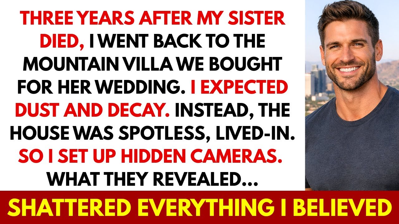 I Went Back To The Villa After My Sister’s Death — And The Cameras Revealed a Family Secret...