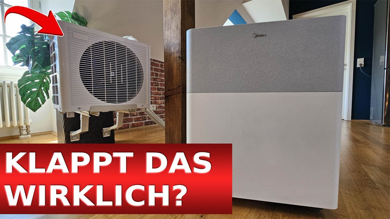 Vergesst Klimaanlagen mit Schlauch! 🥶 Die mobile SPLIT Klimaanlage 