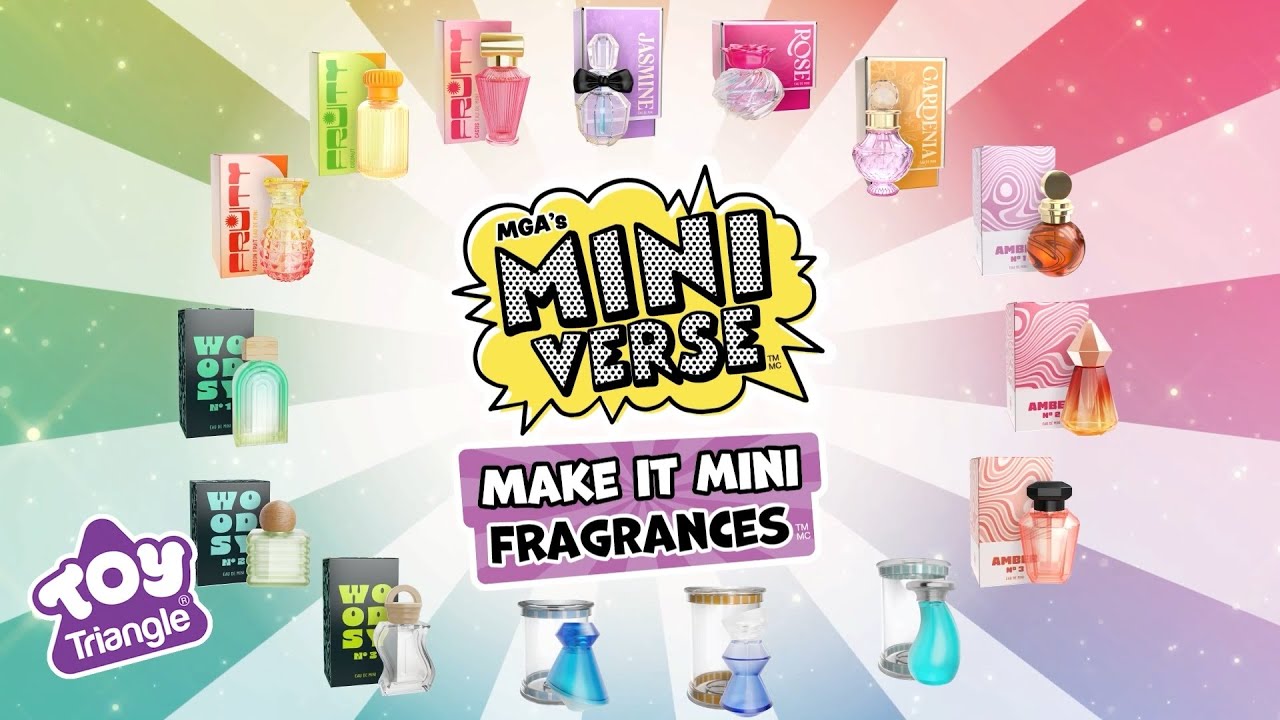 Miniverse Make It Mini Fragrances | Toy Triangle - مينيفيرس مايك إت ميني فرايغرنسز | مثلث الألعاب