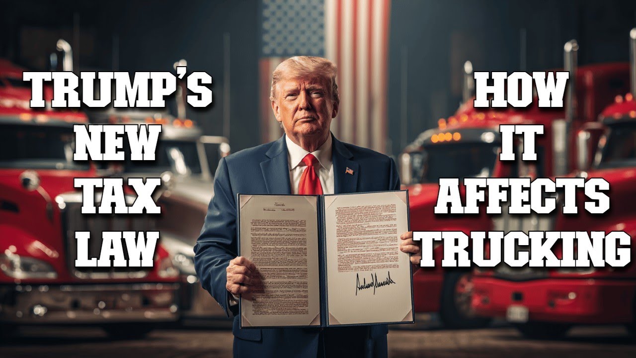 Trump’s New Tax Law: Huge Win for Truckers & Small Fleets