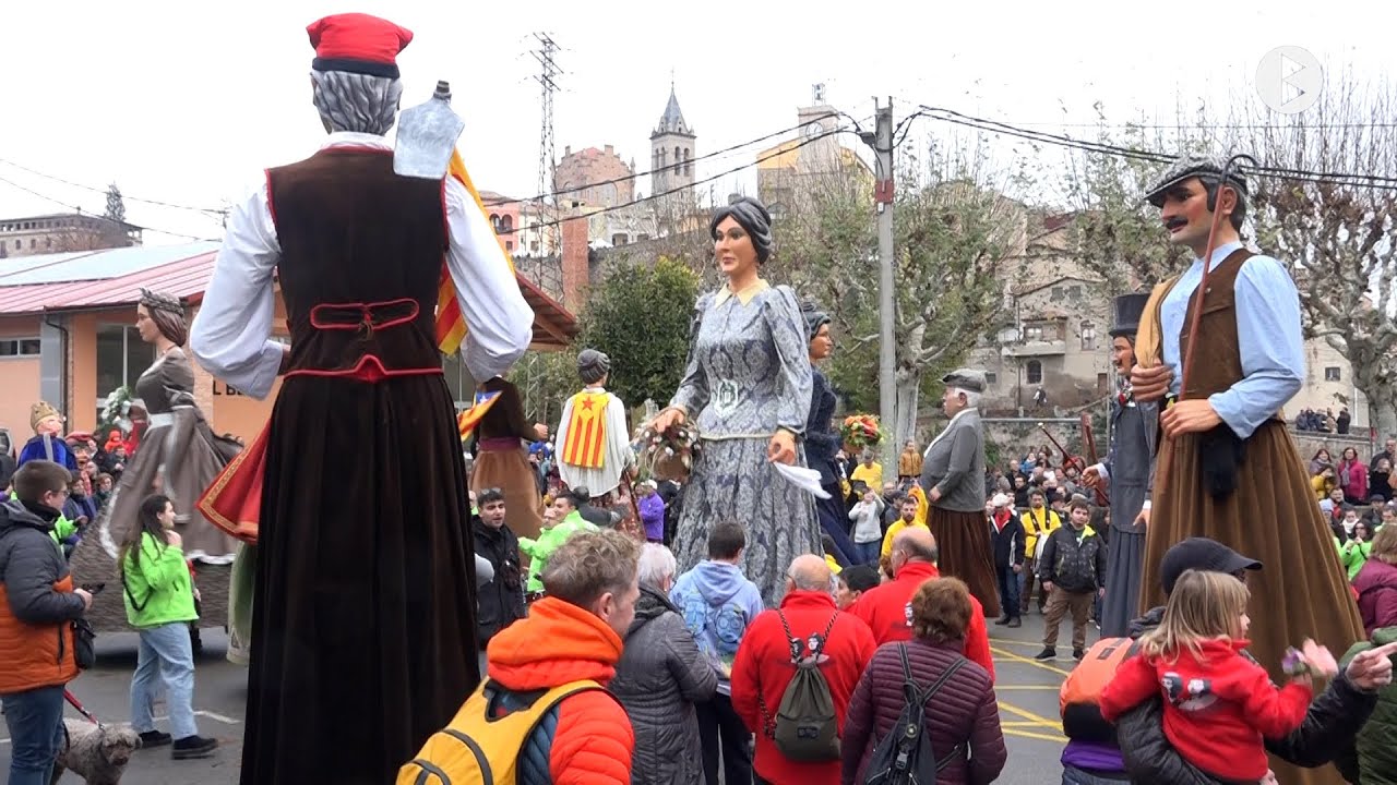 Gironella, 35a Trobada de Gegants. Fira de la Purissima 2023