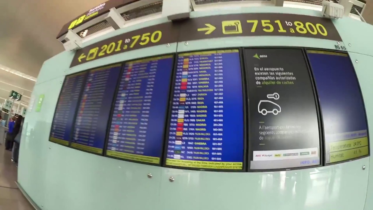 市内カタルーニャ広場 ➡ 空港（空港バス）