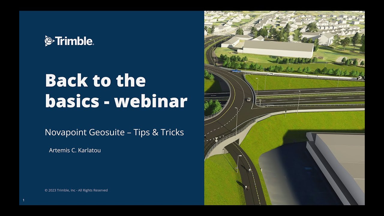 Novapoint webinar | Geosuite tips og triks