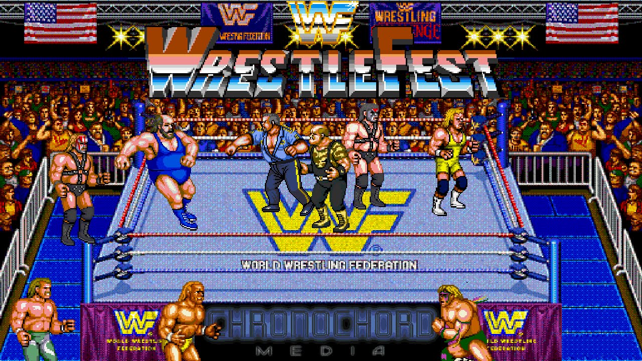 WWF WrestleFest (Arcade) - Royal Rumble and Saturday Night's Main Event