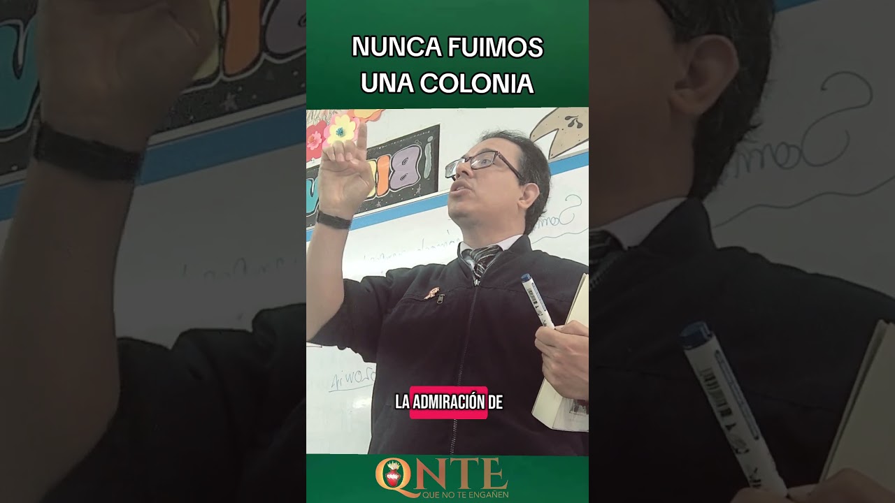 Nunca fuimos una colonia...#educaci&oacute;n #historia #leyendanegra #quenoteenga&ntilde;en