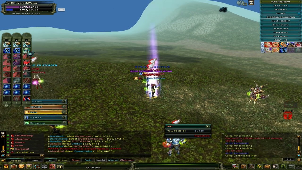 xVerschWorer vs DuyqusuZ            [Bloody wars] #immortal #ko4fun