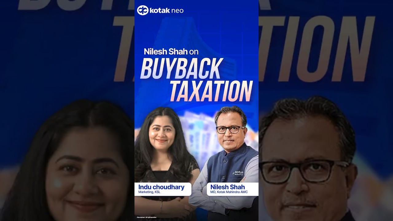 Government Fixes Buyback Tax: Good News for Investors?| Nilesh Shah | Union Budget #unionbudget2026