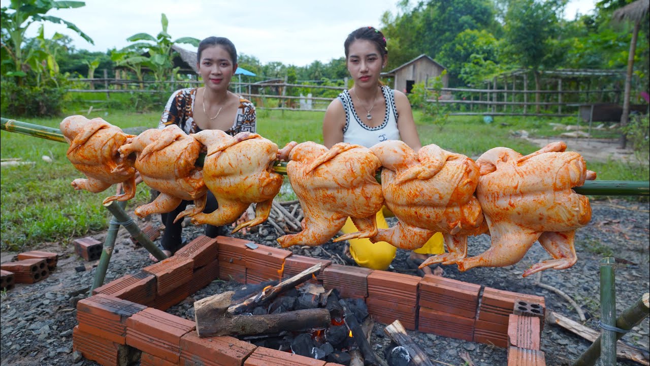 Wow cook chicken roasted with potato recipe - Amazing video