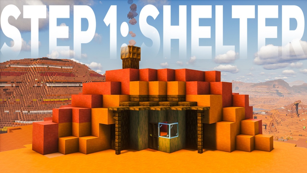 Surviving Minecraft's Hardest Badlands Mod