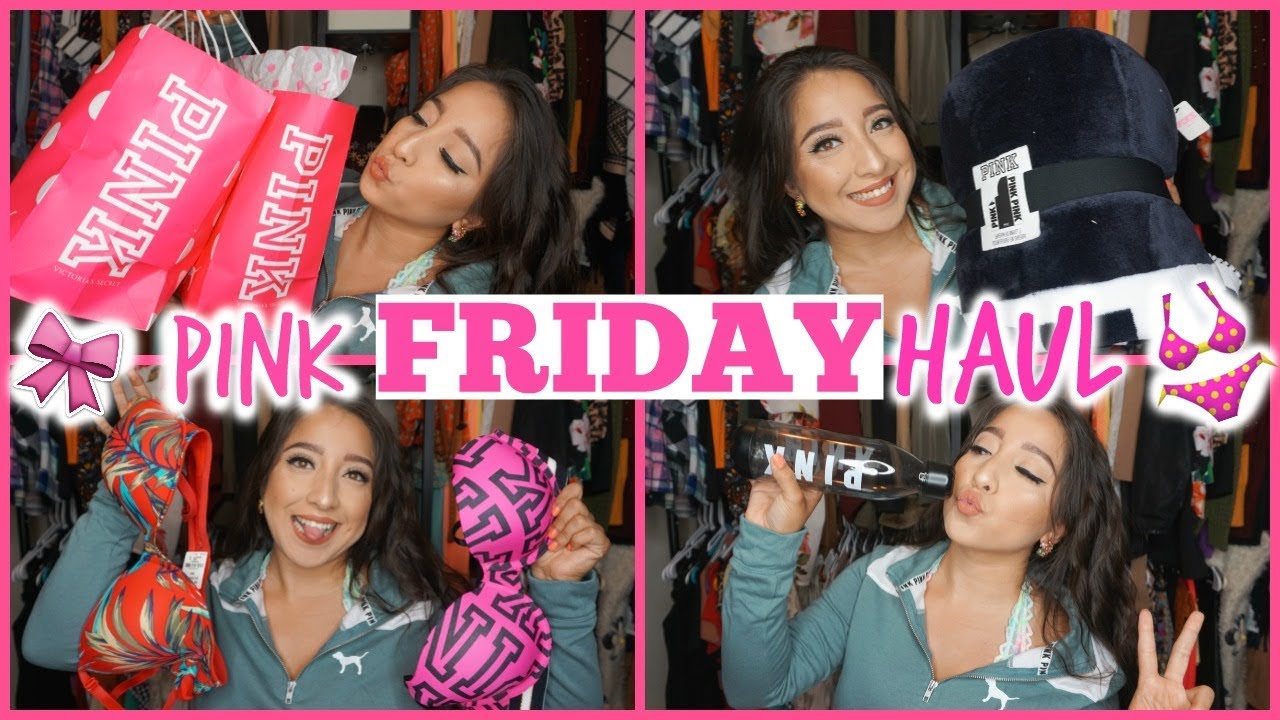 HUGE PINK HAUL 2017 | Victoria Secret