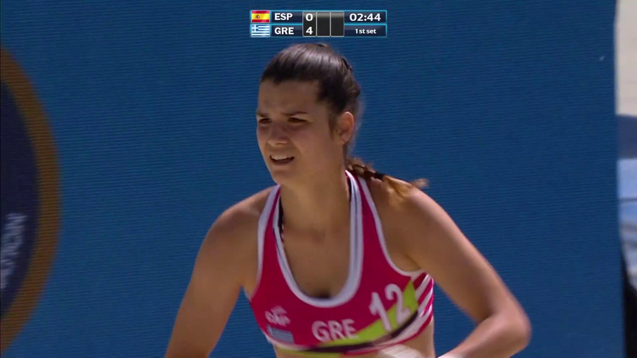 Spain vs Greece | Preliminary Round | 2018 IHF Women's Beach Handball World Championship