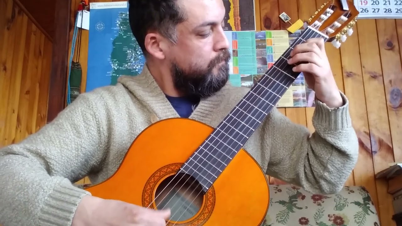 Punteo de milonga payadora