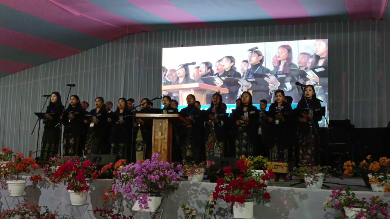 Krima XVII CK Sobha biap Bakenang. Bakrapara Baptist Church choir.