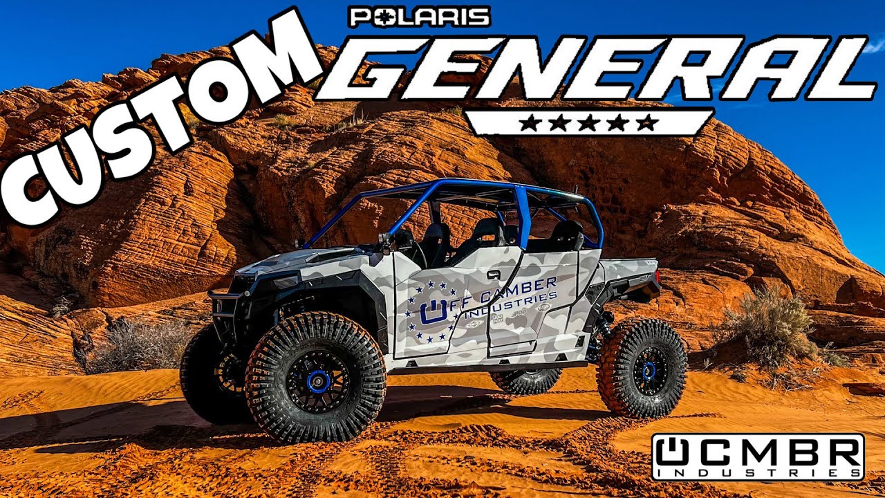 Polaris General 1000 2022 года — индивидуальная сборка UTV, первая поездка в Сэнд-Холлоу, штат Юта