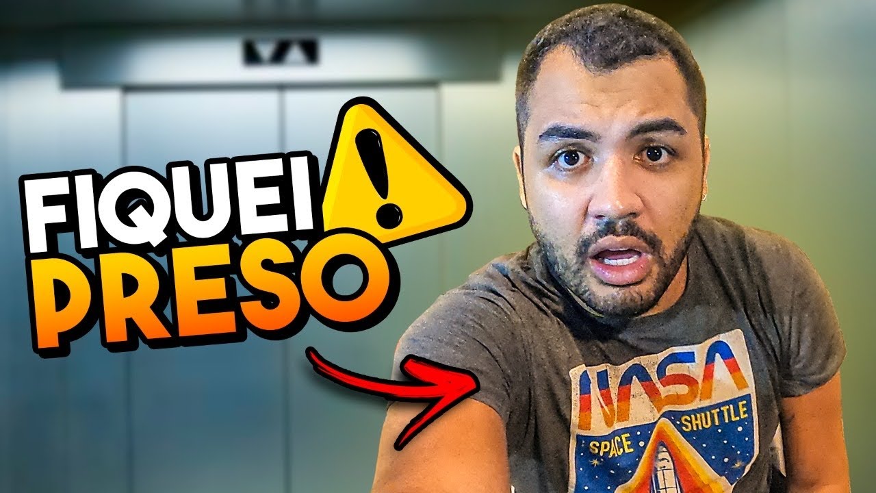 FIQUEI PRESO NO ELEVADOR!