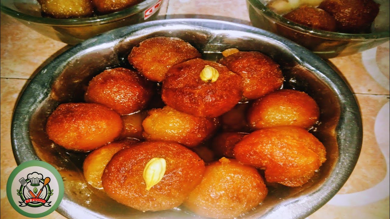 MTR Gulab Jamun Recipe|| గులాబ్ జామూన్ రెసిపీ|| Instant Recipe 😋 RF.FOODIE