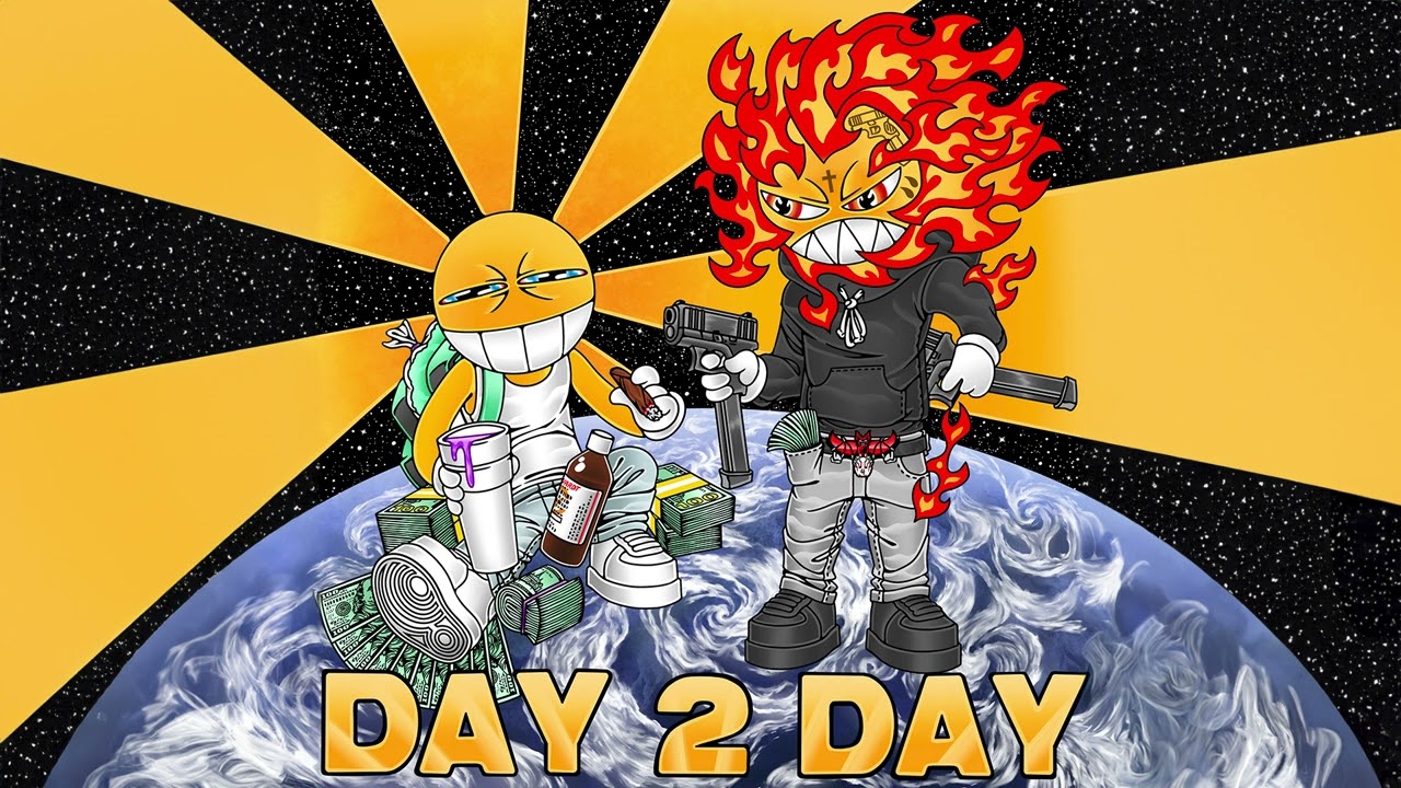 Glokk40Spaz & 2Sdxrt3all - Day 2 Day
