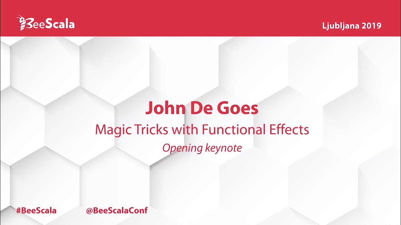 Magic Tricks with Functional Effects by John A. De Goes