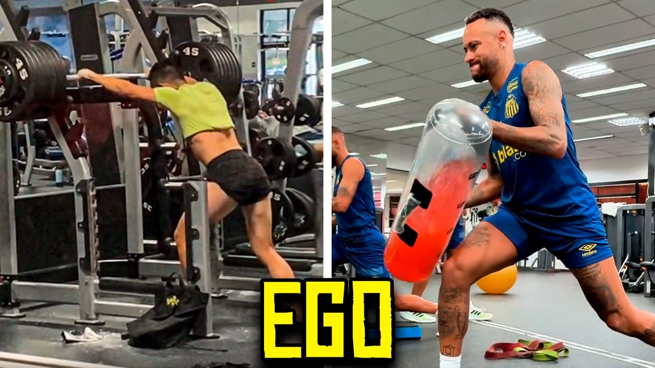 Idiotas LEVANTADORES de EGO na academia - Eles acham que são Mr. Olympia