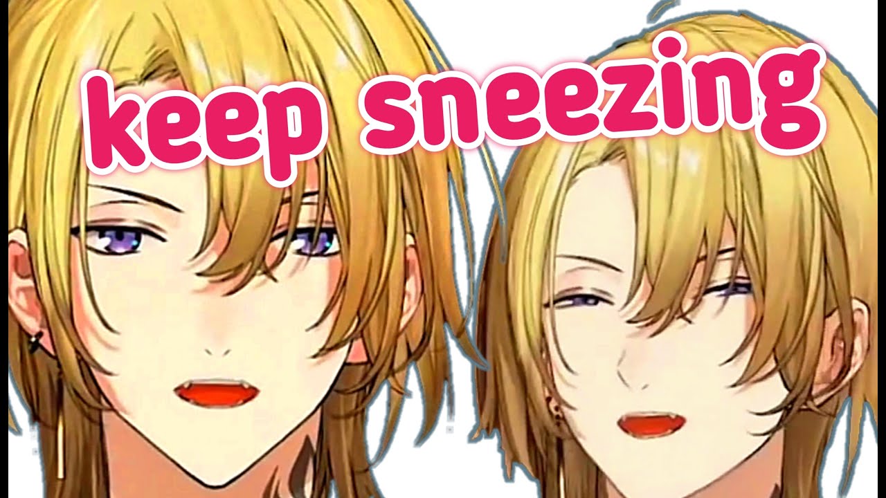 Luca kaneshiro "I'm gonna keep sneezing for like the next seven hours"