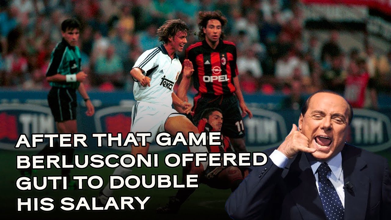 The Night When Guti Destroyed AC Milan | El Sansirazo de Guti