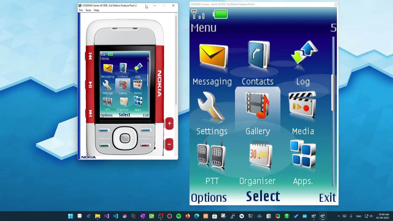 Nokia 5300 SDK / emulator showcase