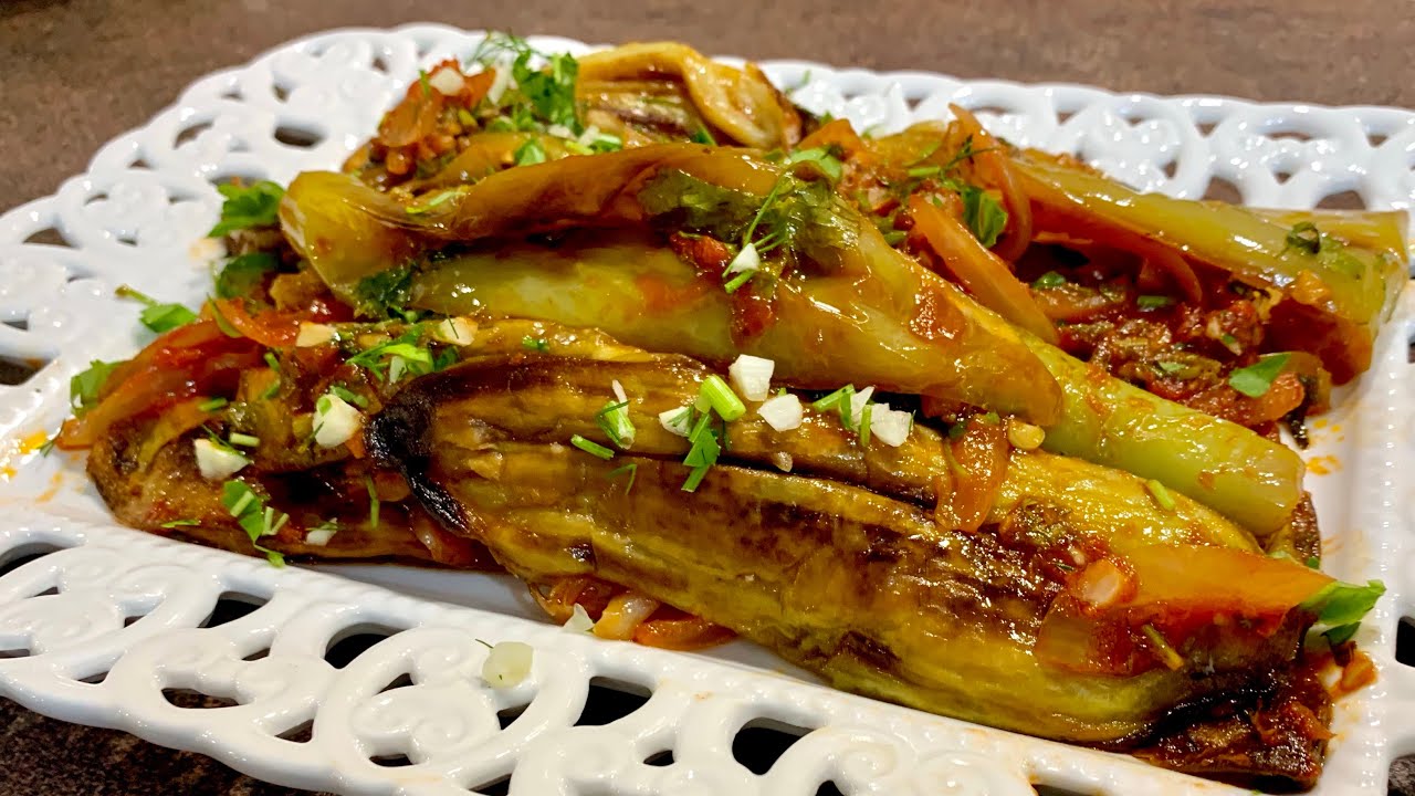 Имам баялдъ - най-вкусното ястие от патладжан, арменски вариант / Имам баялды -вкусно из баклажанов