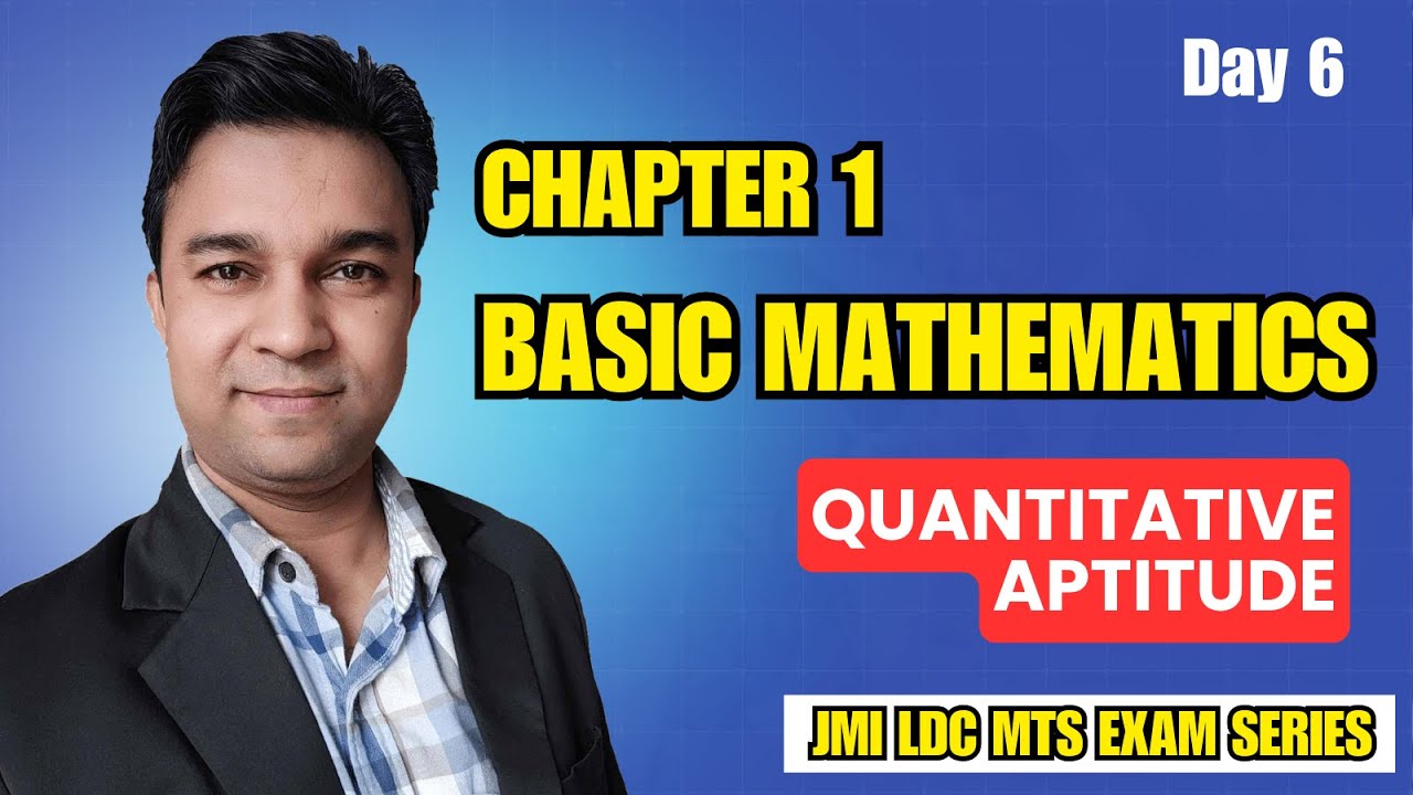 Day 6 Basic Maths | JMI LDC MTS EXam 2025