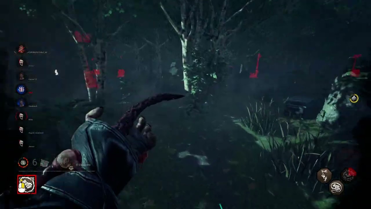 Dead by Daylight 2vs8: Partida de chill.