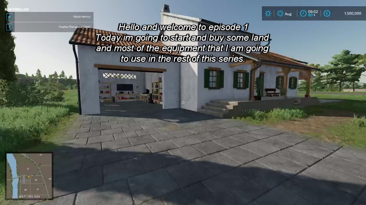 Starting a brand new series in FS22