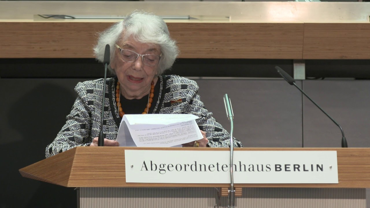 Margot Friedländer: „Ich spreche für die Menschen, die nicht mehr für sich selbst sprechen können.“
