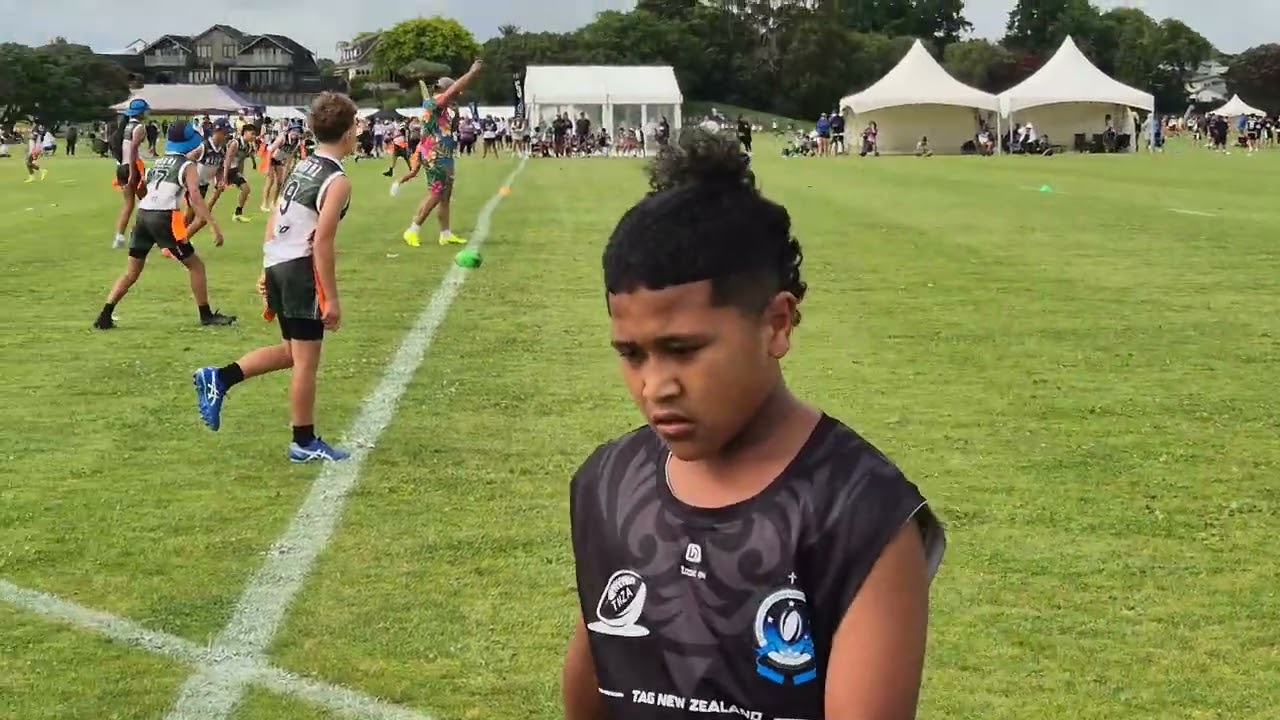 PACTAG 2025 - Day 1, Game 1 vs NZ Black Tag