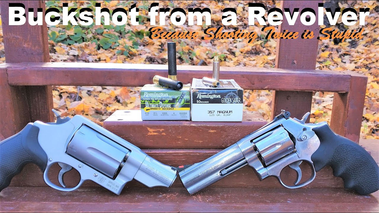 Buckshot from a Handgun - Because Shooting Twice is Stupid - Remington Ultimate Defense 000 Buck