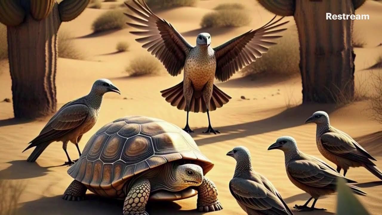 The Shocking End of the Greedy Tortoise – LIVE African Folktale!