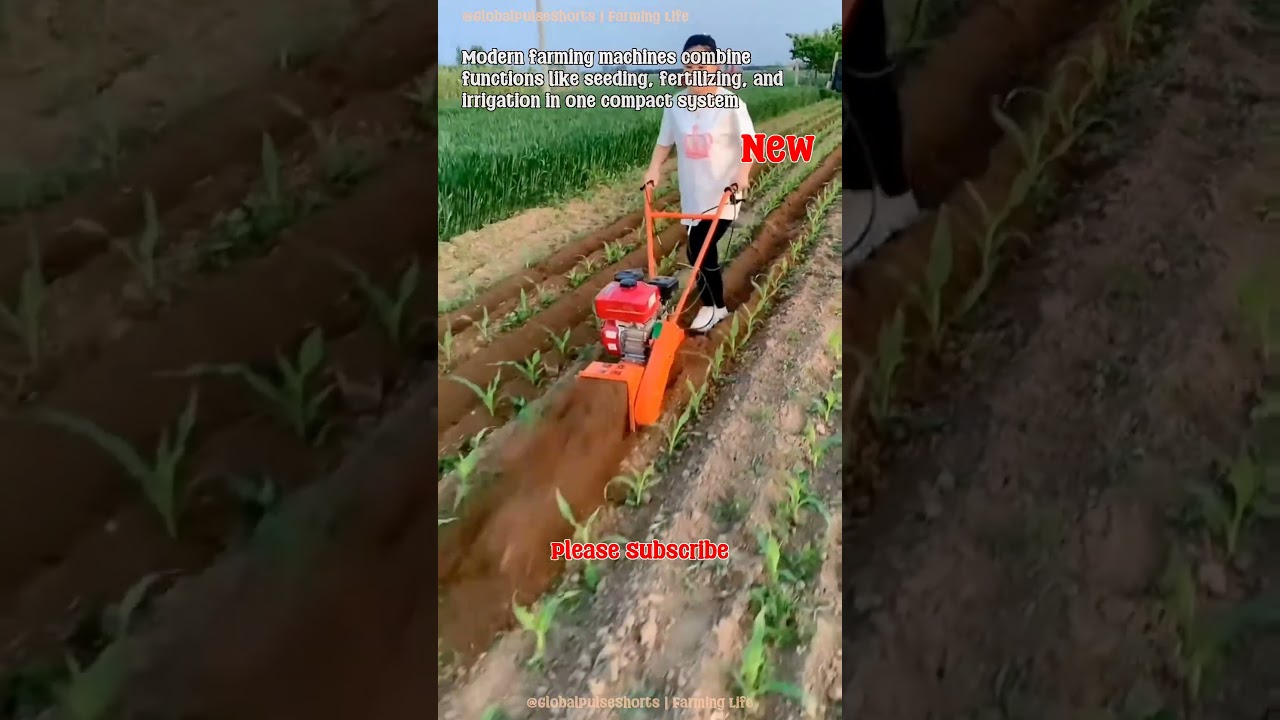 Modern Farming Machines ⚙️ Seeding, Fertilizing & Irrigation! 