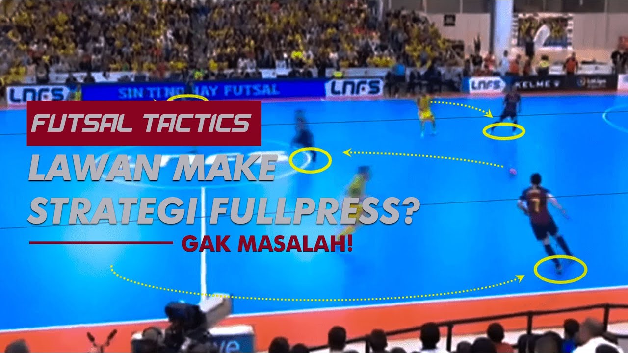 FUTSAL TACTICS : Cara Jitu Lepas dari Pressure Lawan