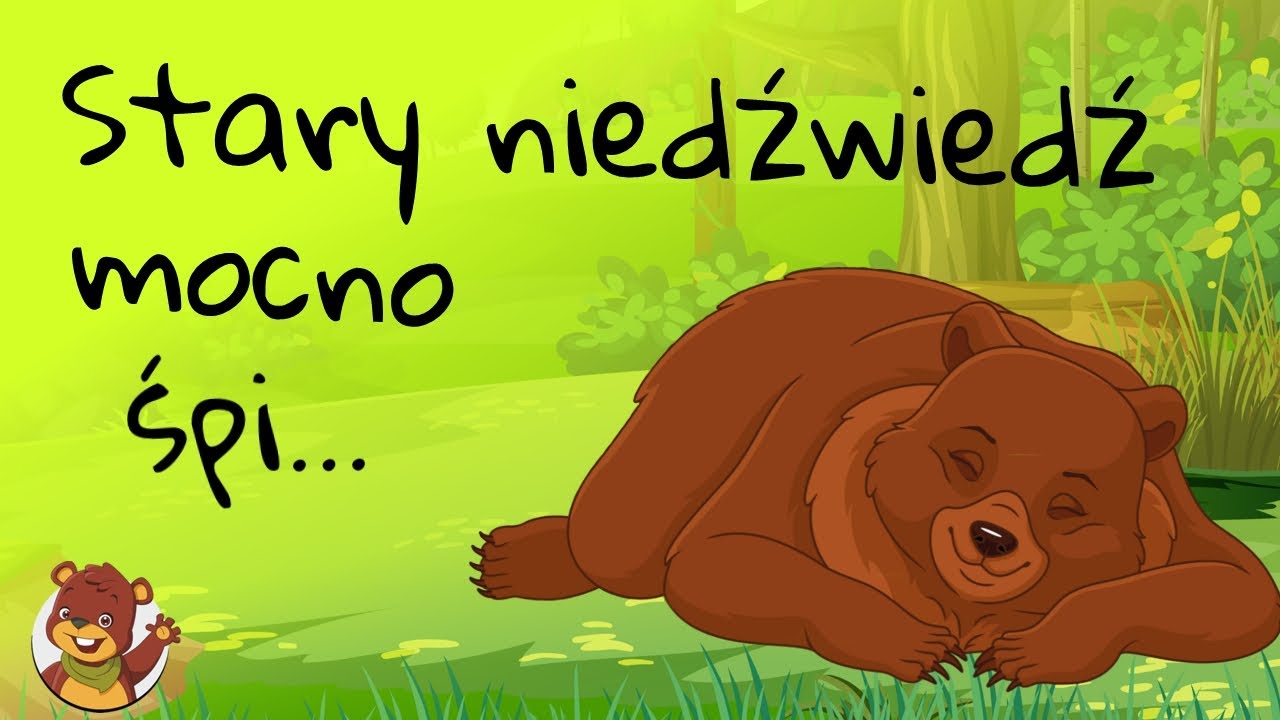 Stary niedźwiedź mocno śpi | Miś Tami TV | Piosenki dla dzieci #piosenkidlaprzedszkolaków 3:00