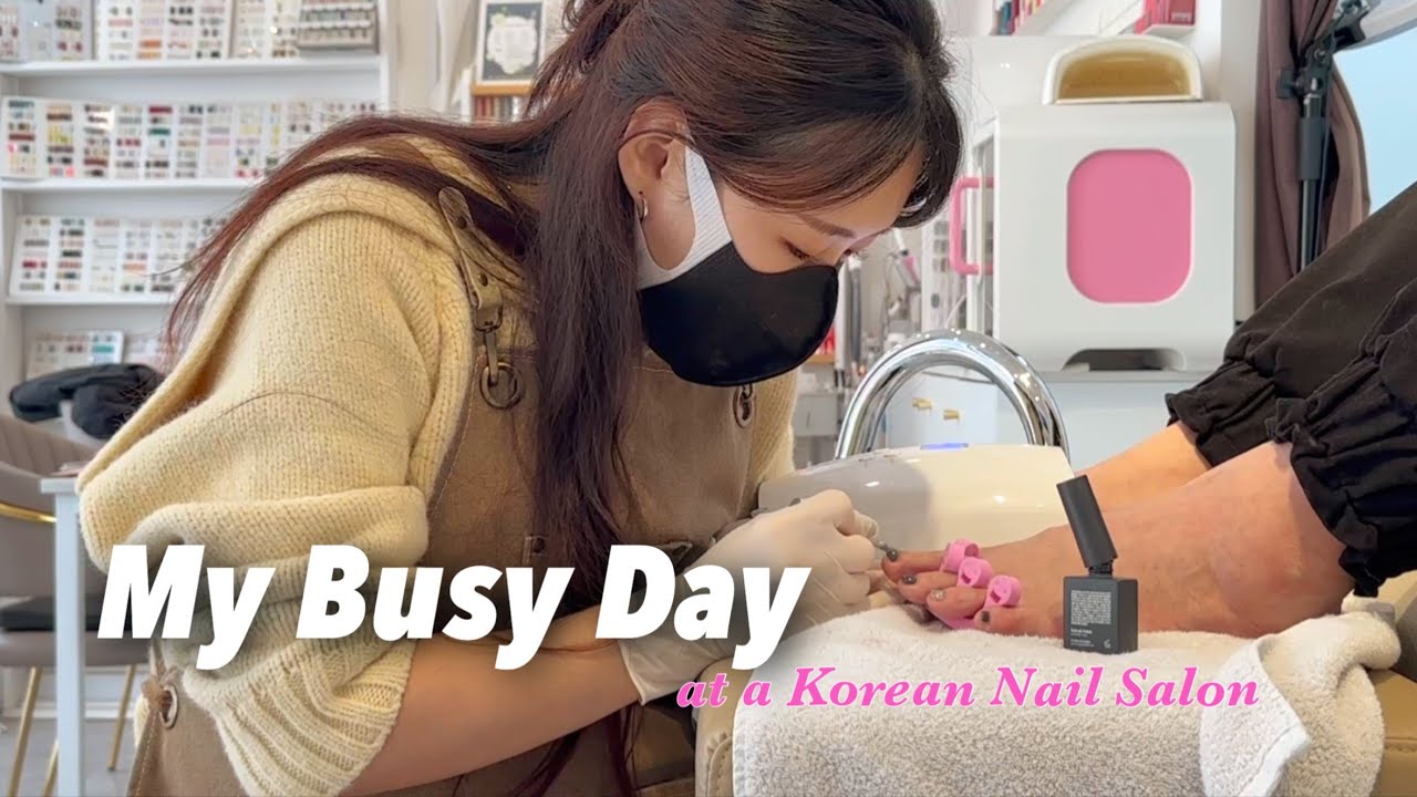 Creating Beauty, Waiting for Baby💅🏻Nail Salon Vlog