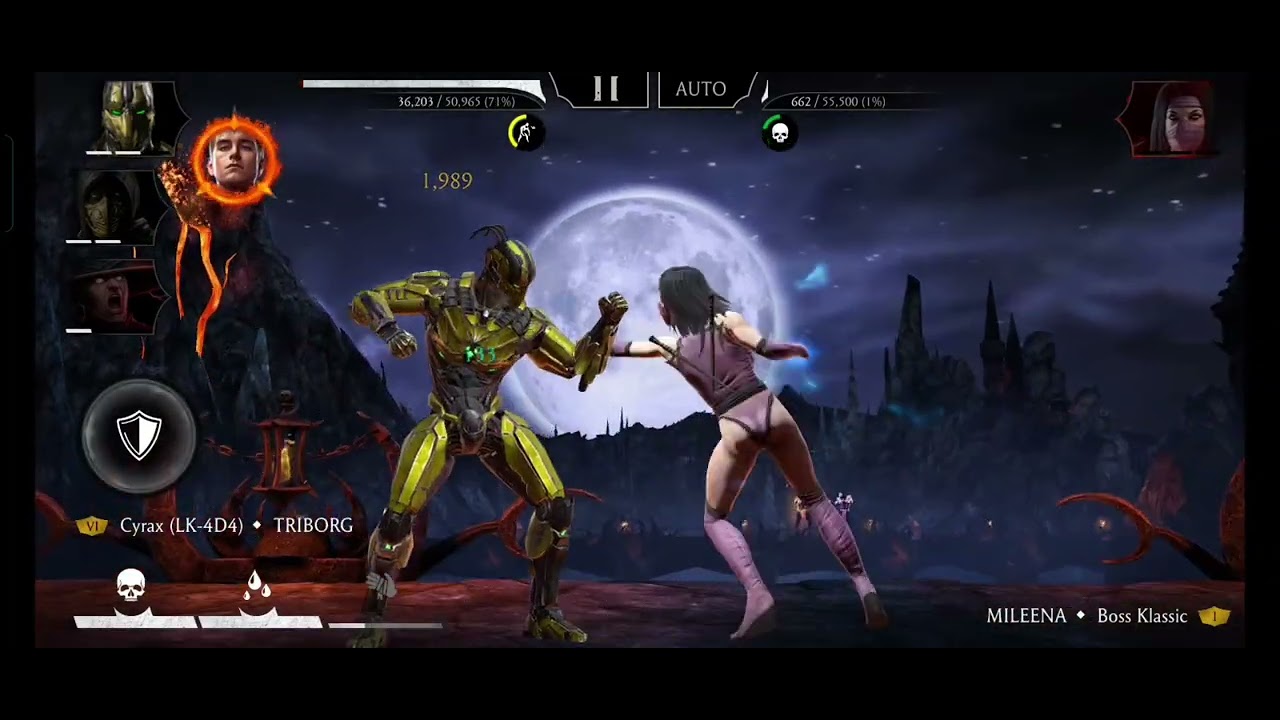 MK Mobile Beat Boss Klassic Mileena