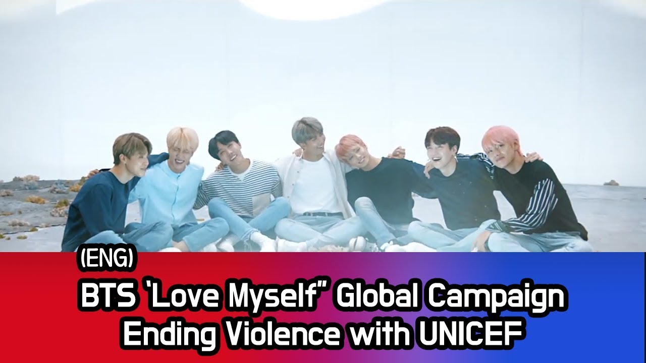 BTS - 'Love Myself' Ending Violence with UNICEF