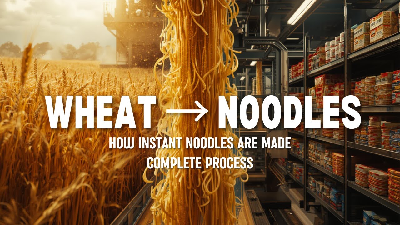 How Instant Noodles Are Made? Which We Eat Daily | Factory Documentary Step By Step