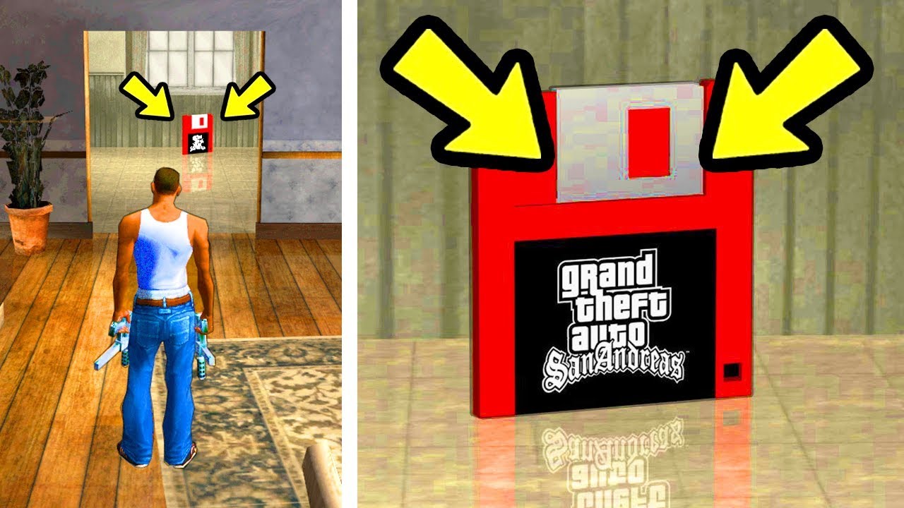 ЧТО БУДЕТ ЕСЛИ ВСТАТЬ НА КРАСНУЮ СОХРАНЯЛКУ В GTA SAN ANDREAS