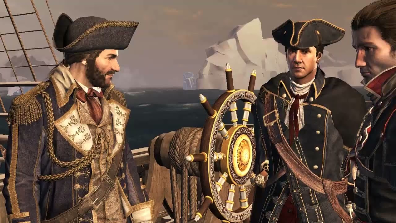 Assassins Creed Rogue. Военные корабли.