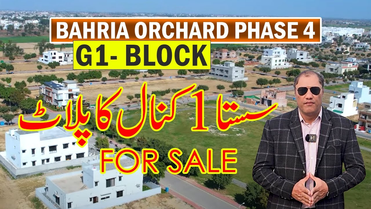 Bahria Orchard Phase 4 | 1 Kanal Prime Location Plot For Sale | Near To Main Gate & Park | LiveVisit