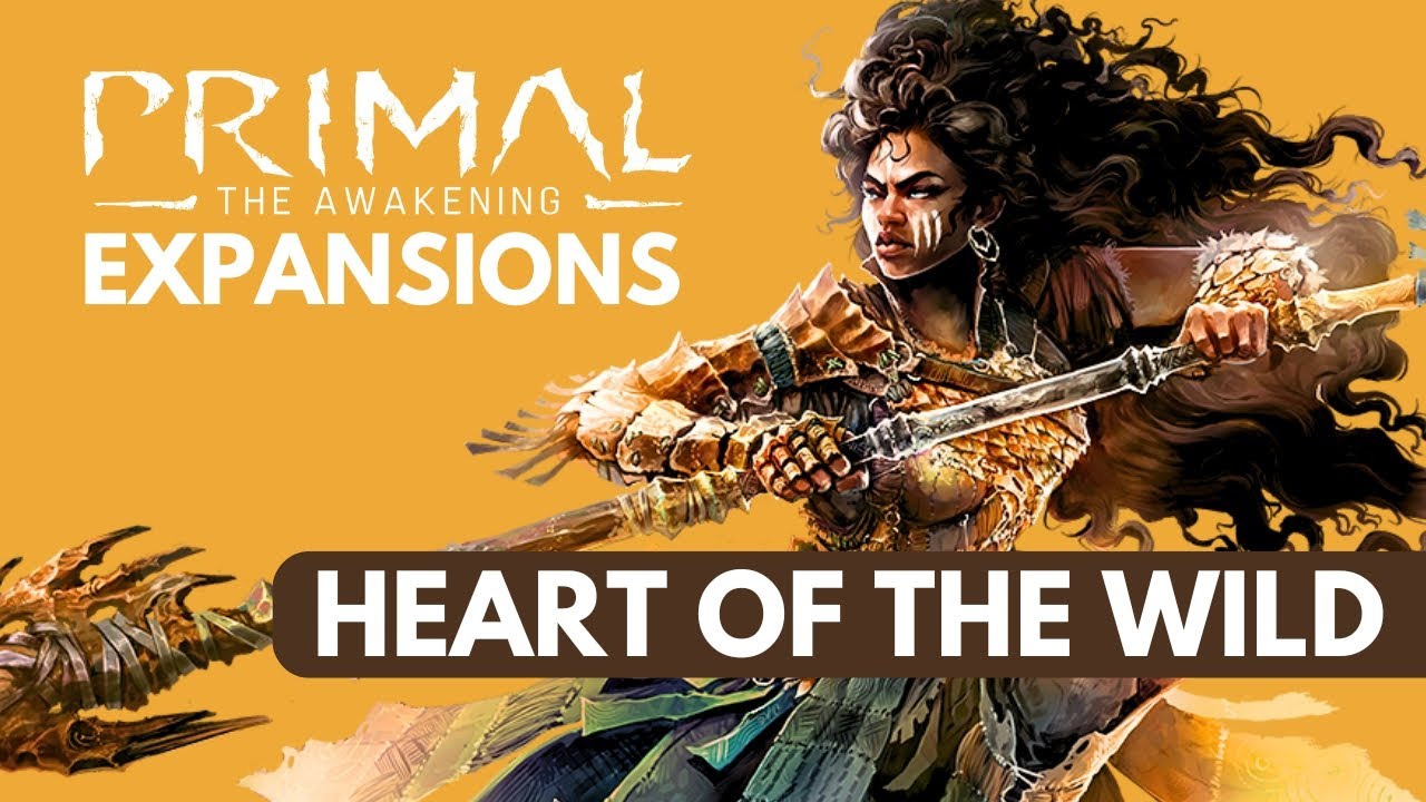 Primal: The Awakening Expansions | Heart of the Wild Solo Board Game Playthrough (Sponsored Video)
