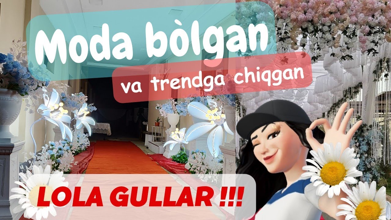 Kelin uyini yasatish, yangi lola gulni yasatilish jarayoni va fotozona qòyish..