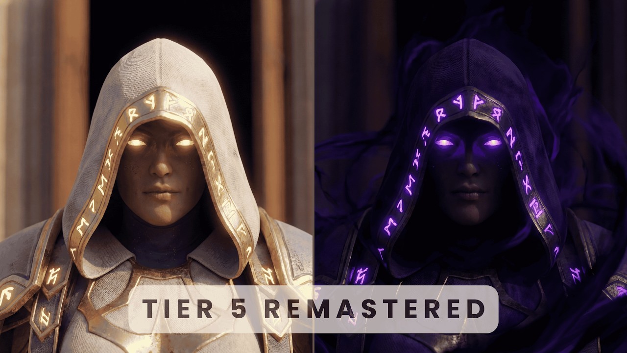 WoW Tier 5 Armors Remastered  | 4K Cinematic Showcase