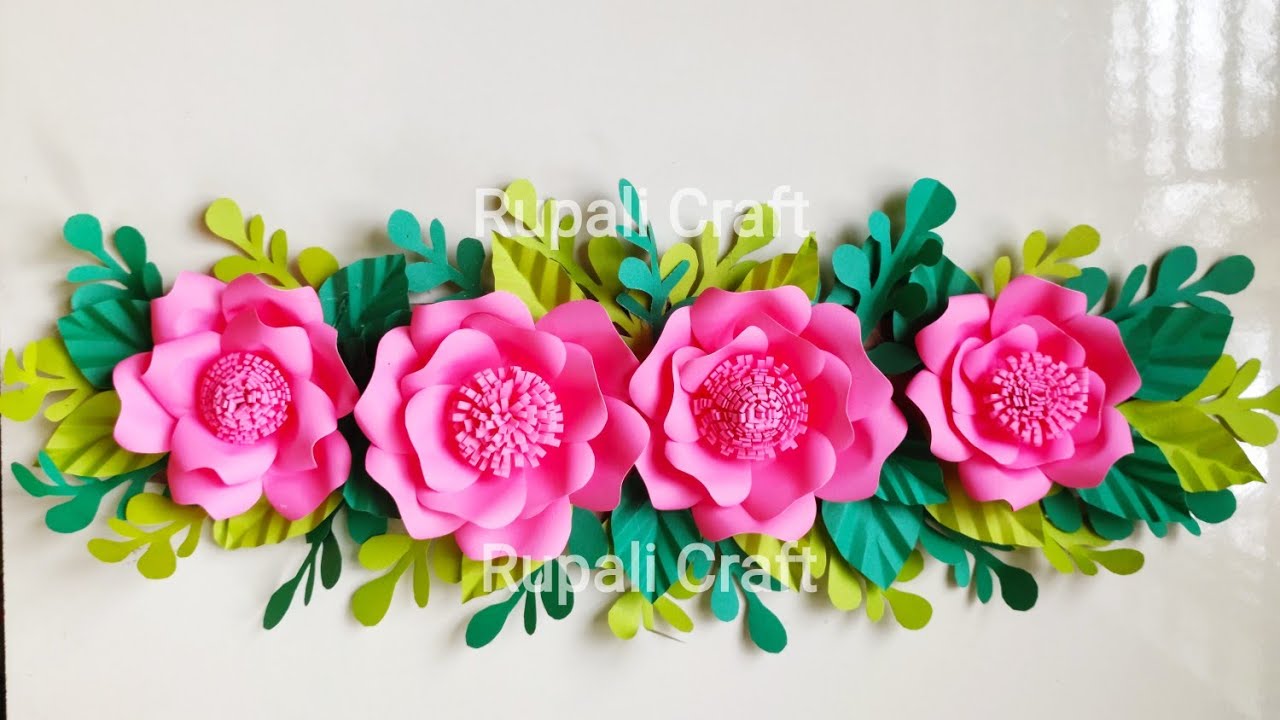New paper wallmate/ Wall hanging craft idea new