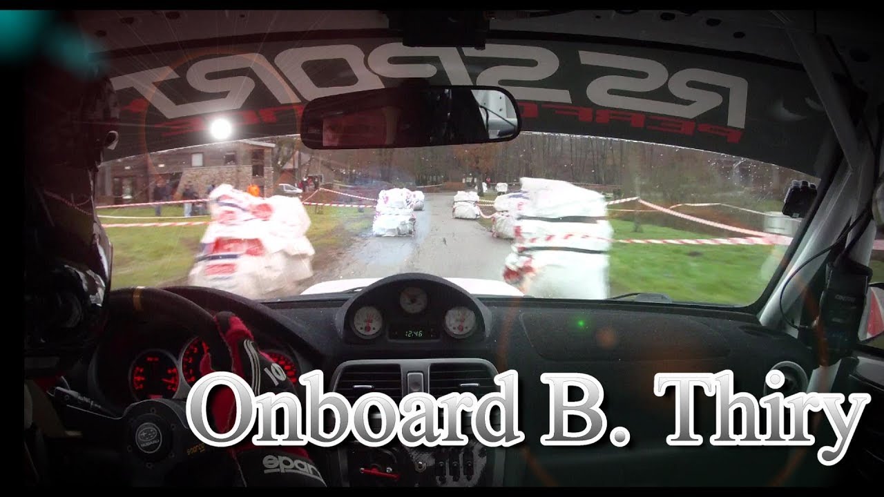 Onboard B. Thiry Subaru Impreza Mirwart - Legend Boucles 2018 [HD] !